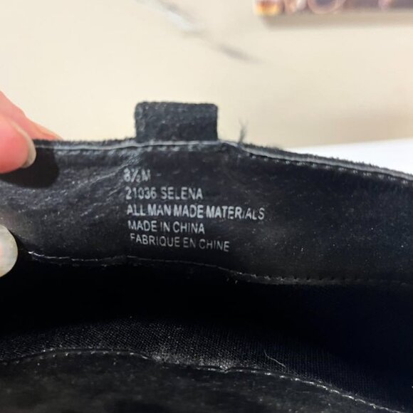 BLACK SUEDE BOOTS EUC! - Picture 6 of 7